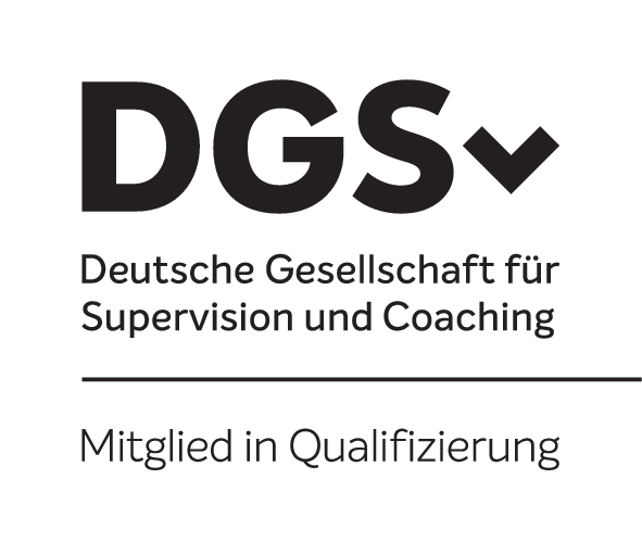 DGSV Logo Mitglied in Qualifizierung schwarz